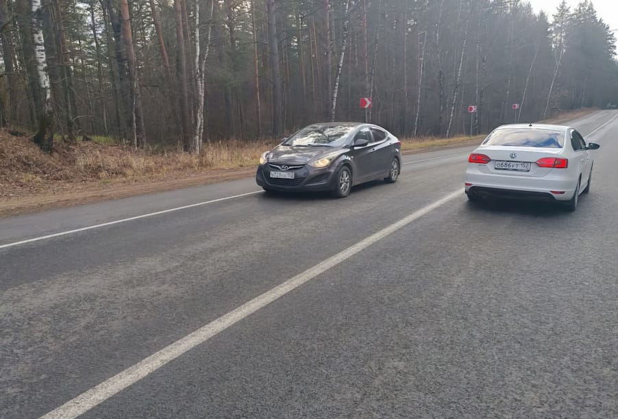 В Нижегородской области отремонтировано более 8 км дороги Перевоз – Шатки