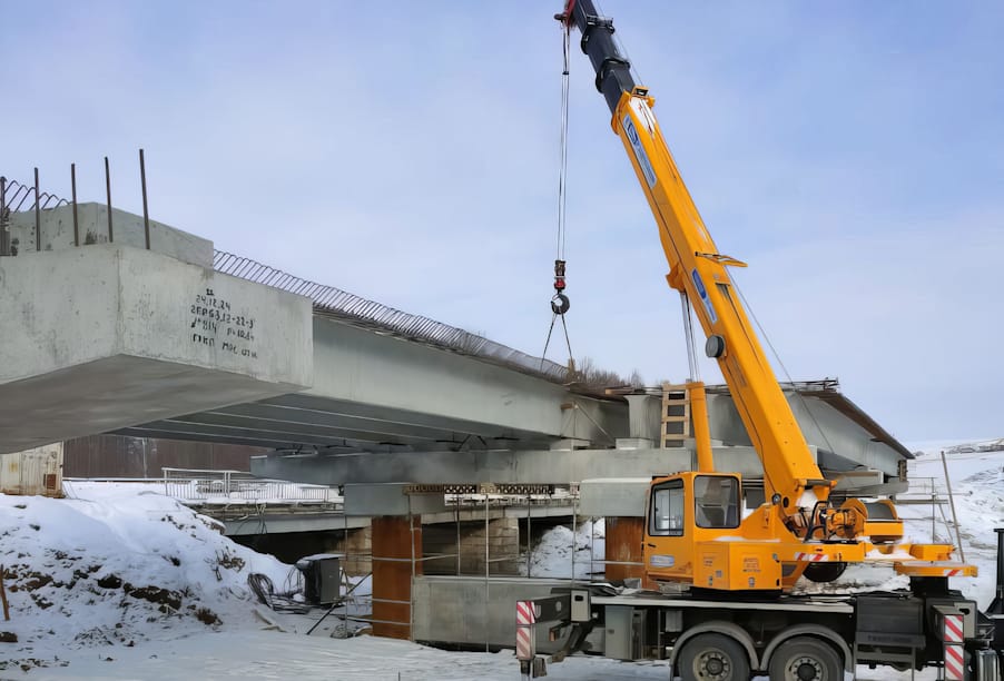 В Новосибирской области реконструируют путепровод на трассе Новосибирск – Ленинск-Кузнецкий